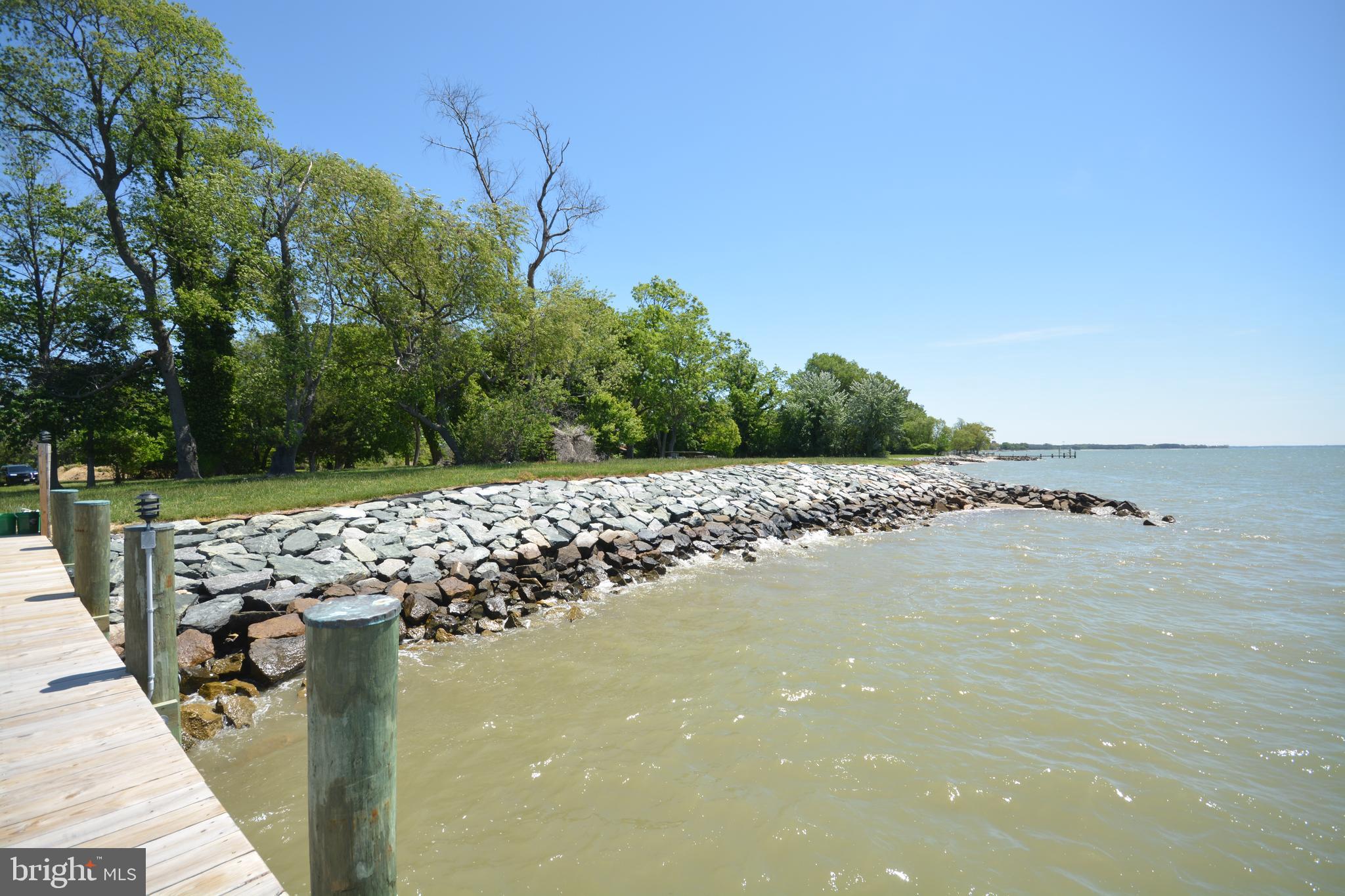 4480 Bachelors Point Road Oxford, MD 21654 - Photo 12 of 12 a view of a lake with a mountain