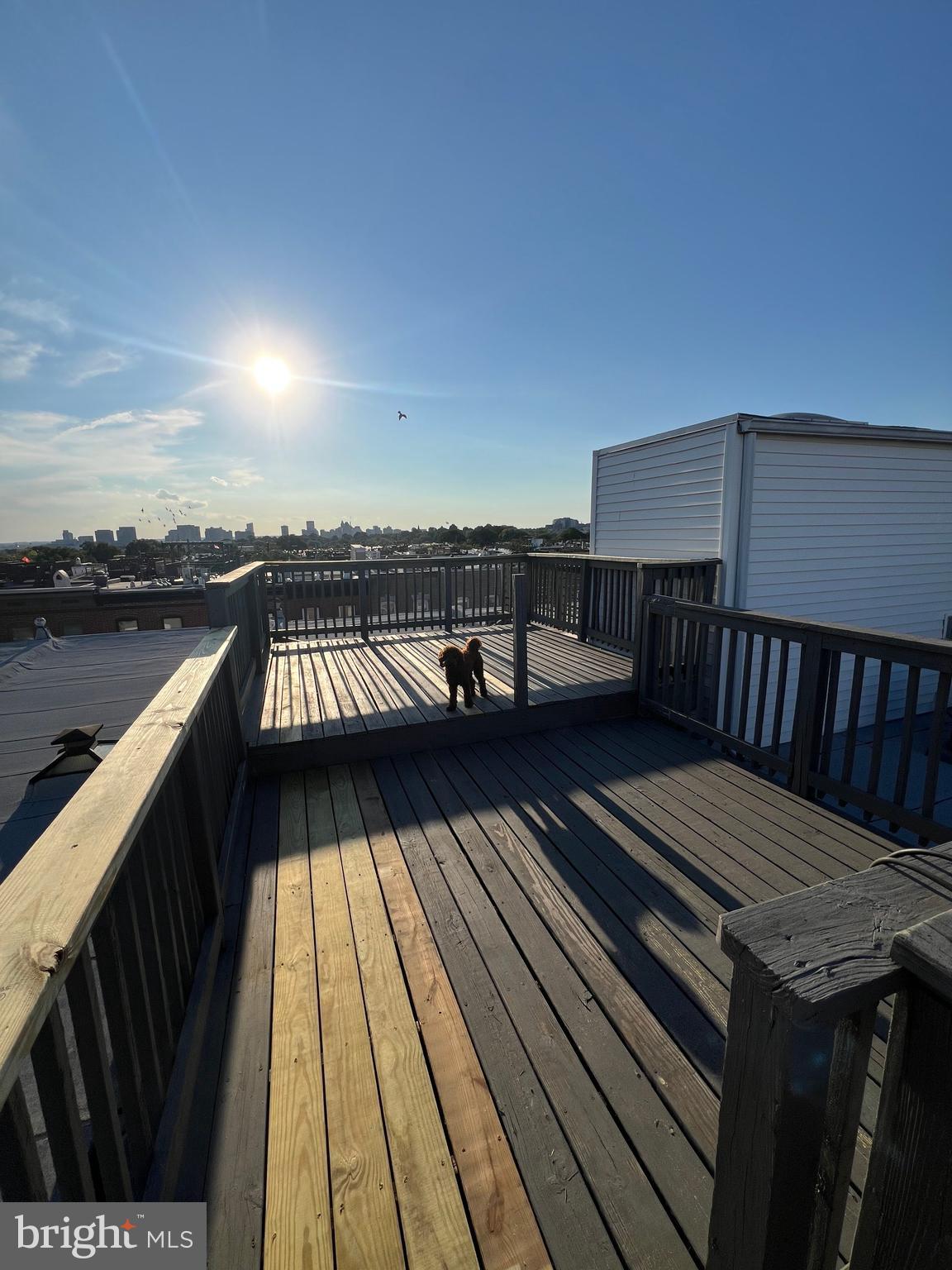 329 South Bouldin Street Baltimore, MD 21224 - Photo 34 of 36 a view of roof deck with seating area