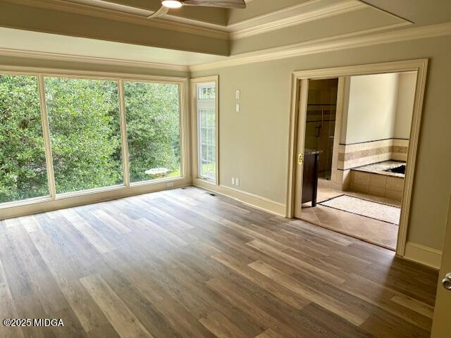 7335 Colaparchee Road Macon, GA 31220 - Photo 22 of 49 a view of hallway with a large window and wooden floor
