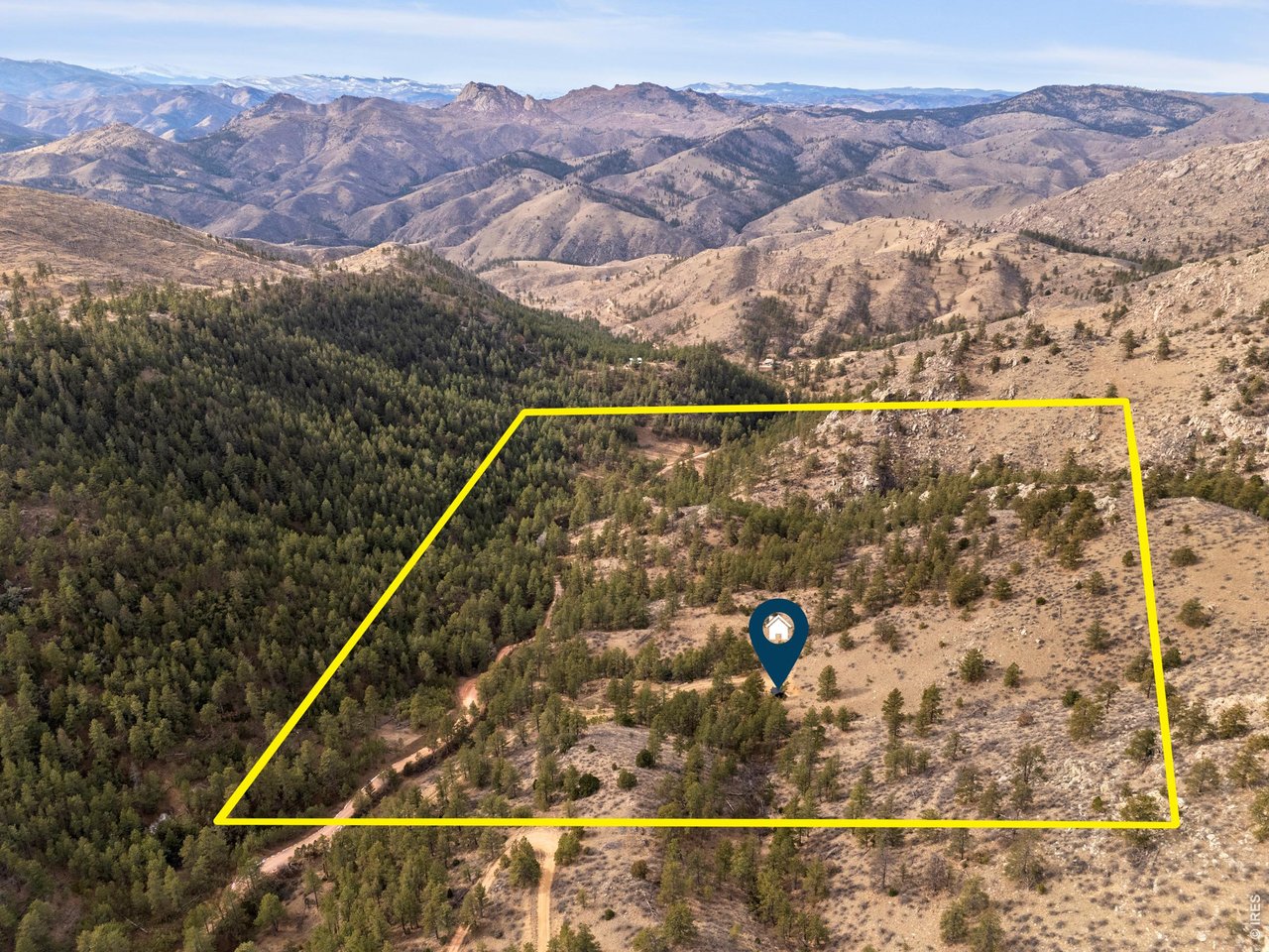 5771 Obenchain Road Laporte, CO 80535 - Photo 1 of 36 The lot lines are approximate. Please view the land survey in "Documents" tab.