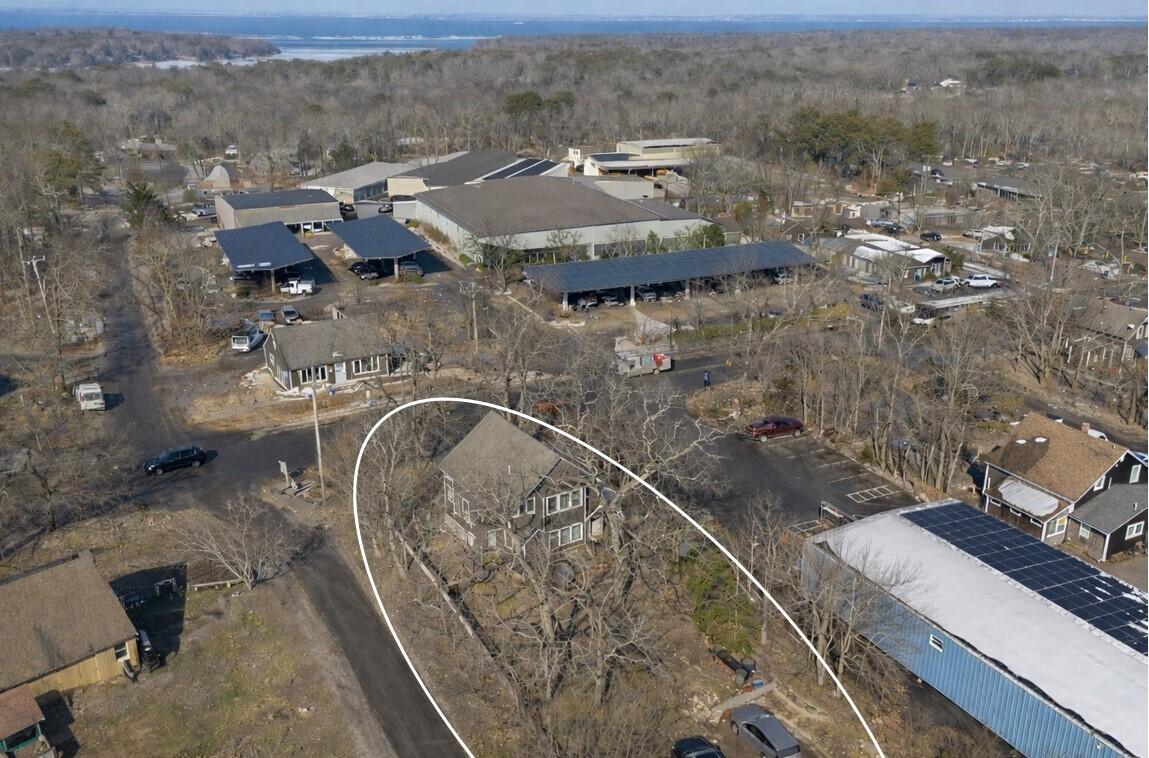378 State Road Vineyard Haven, MA 02568 - Photo 21 of 23 an aerial view of a house with a yard
