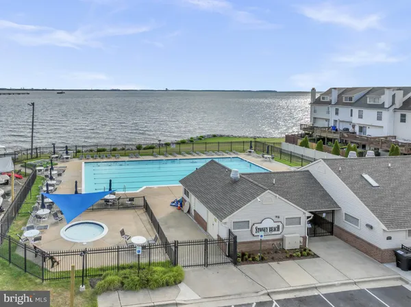 a view of outdoor space with seating