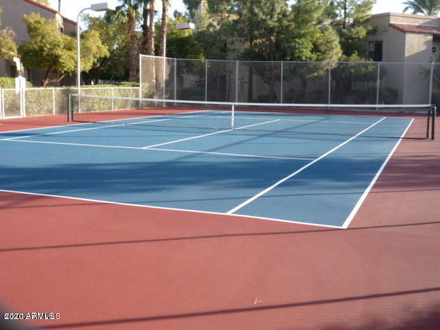 8787 East Mountain View Road, Unit 1014 Scottsdale, AZ 85258 - Photo 24 of 27 a view of a tennis court