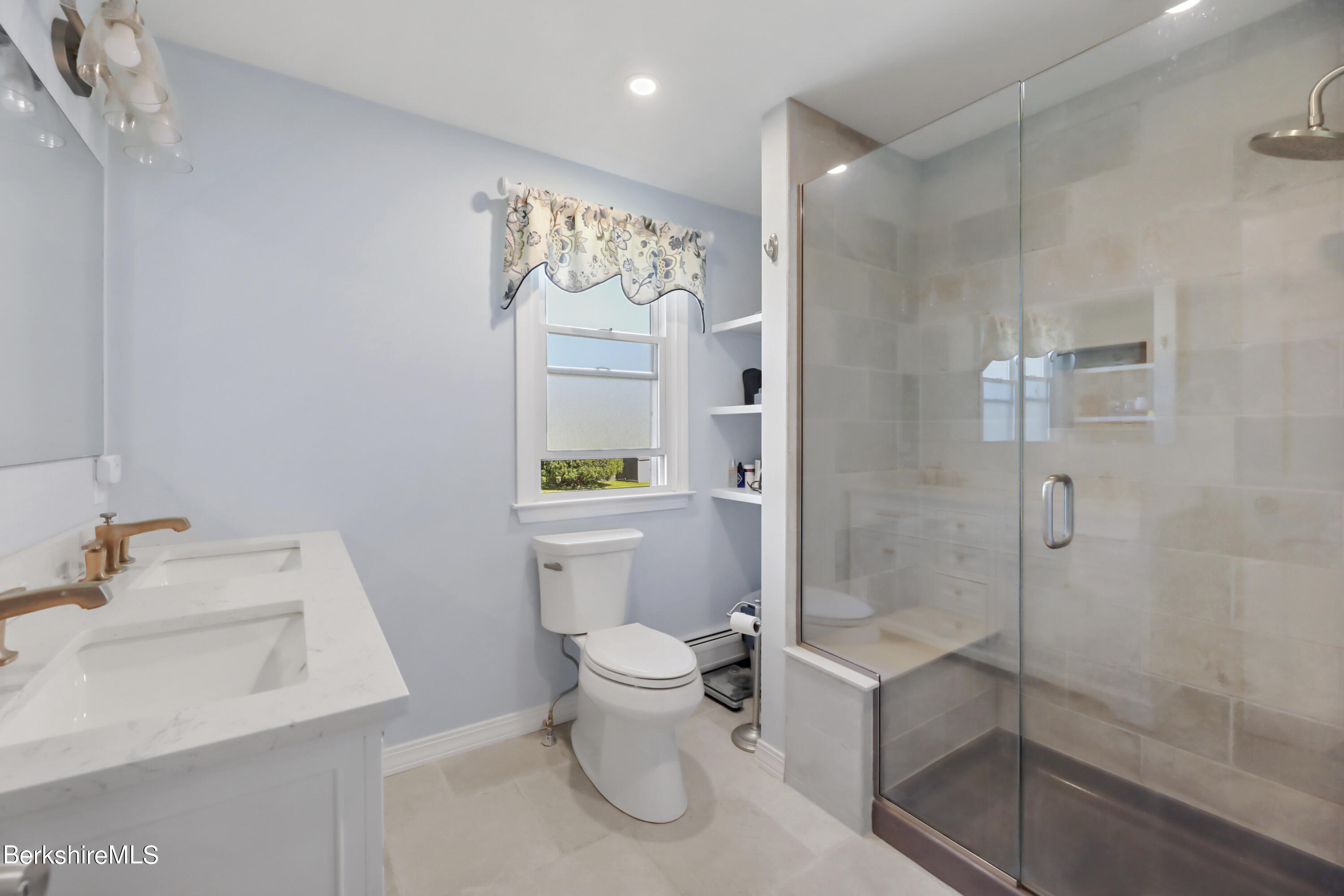 84 Brookside Drive Pittsfield, MA 01201 - Photo 27 of 54 a bathroom with a sink toilet and shower