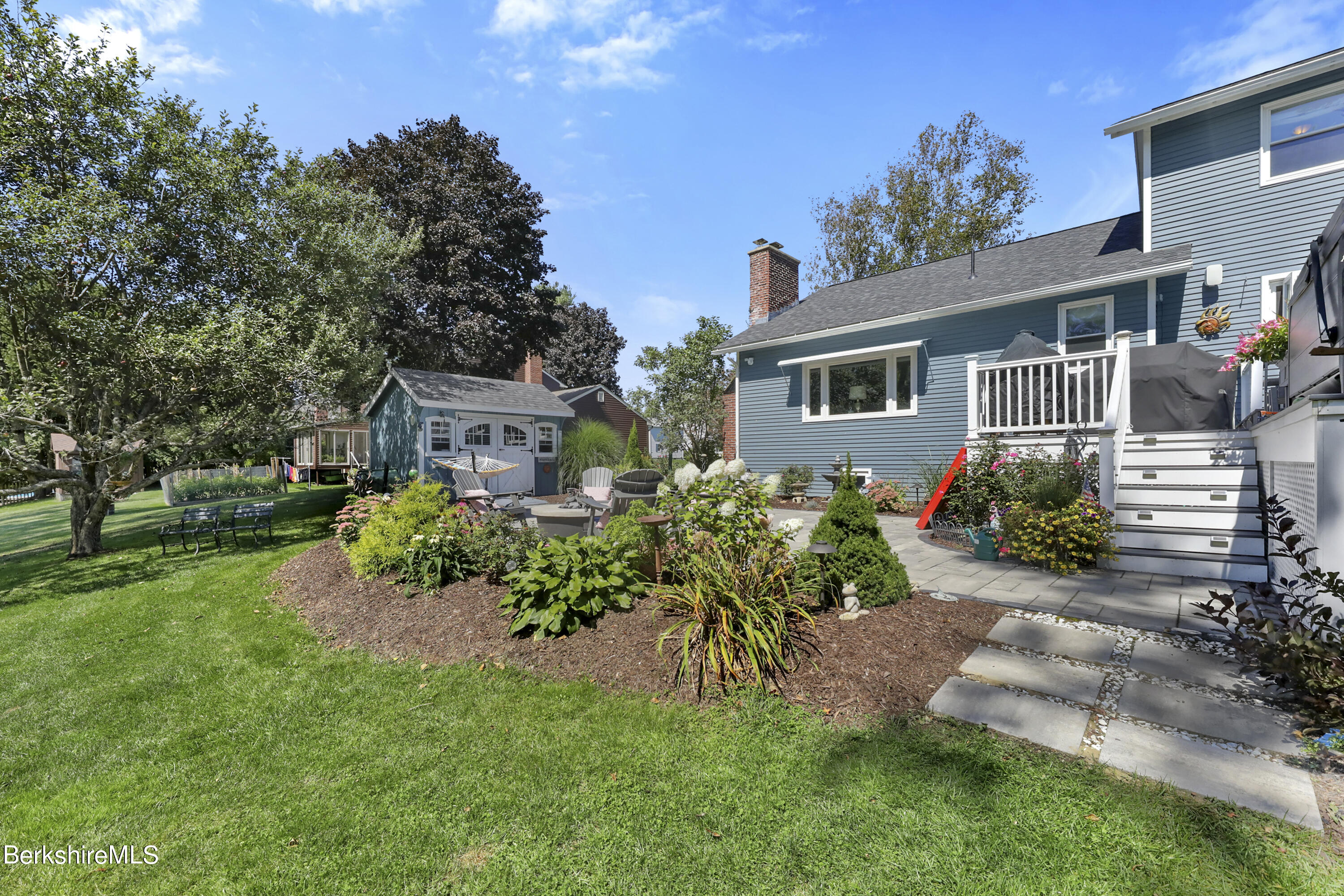84 Brookside Drive Pittsfield, MA 01201 - Photo 43 of 54 a front view of a house with garden