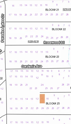 $8,900 | 113 Palm Way, Georgetown, FL 32139