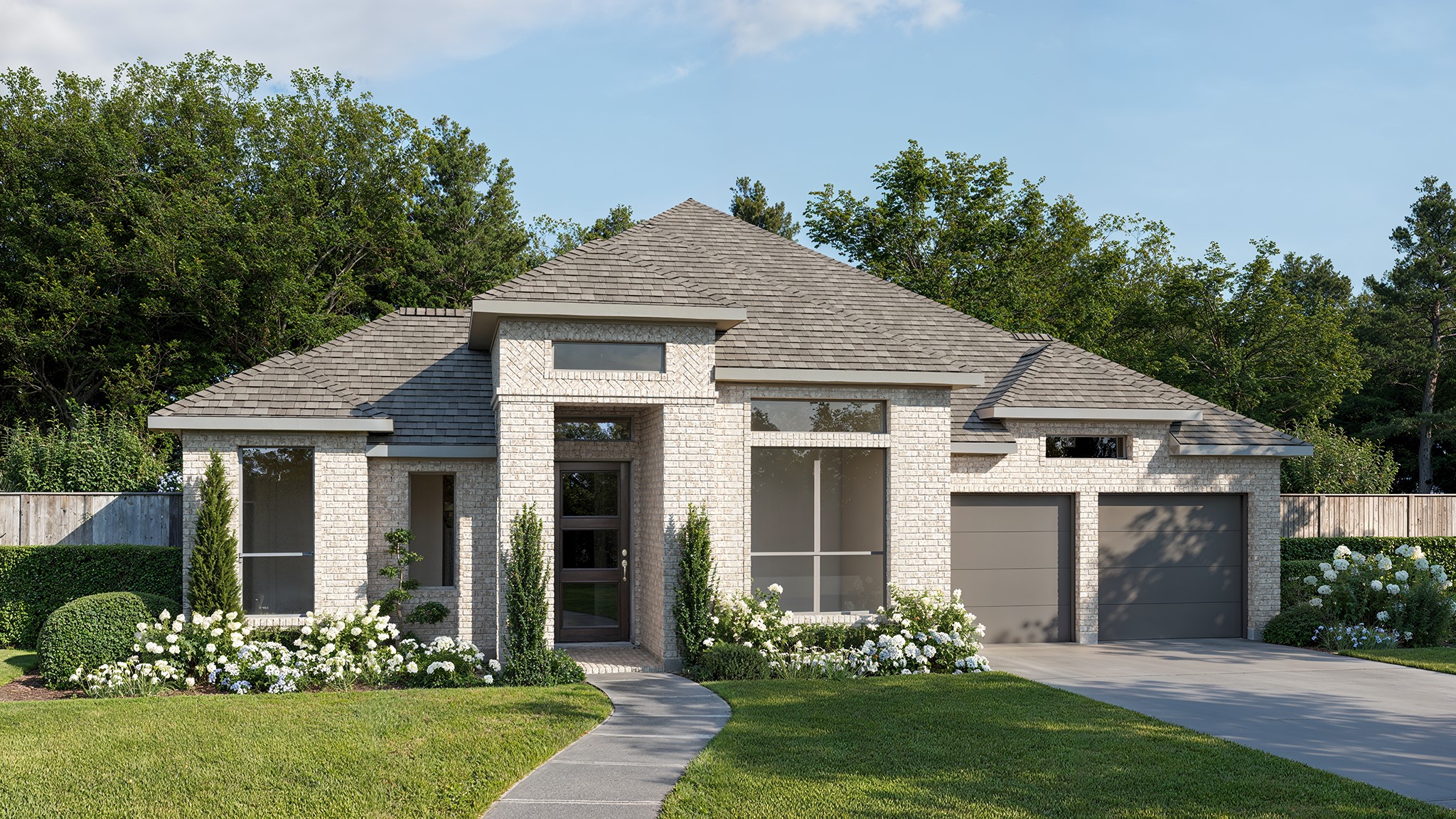 2501 Mighty Counselor Lane Georgetown, TX 78628 - Photo 1 of 1 a front view of a house with garden