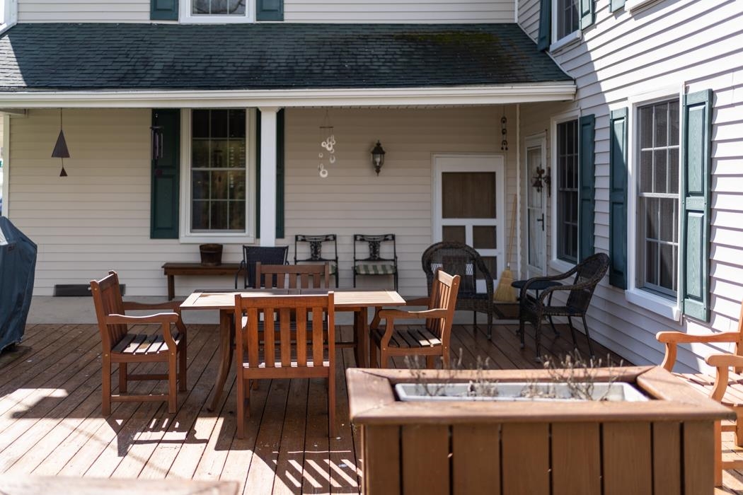 3643 Middlebrook Road Middlebrook, VA 24459 - Photo 28 of 35 a view of a patio with table and chairs