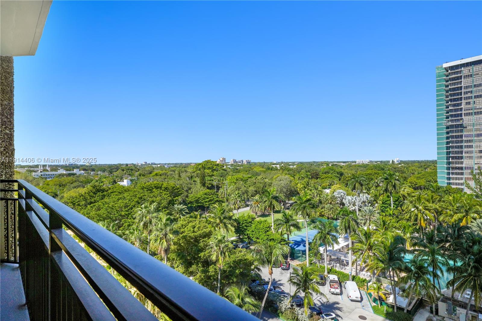 720 Northeast 69th Street, Unit 9W Miami, FL 33138 - Photo 23 of 27 a view of a balcony from a balcony