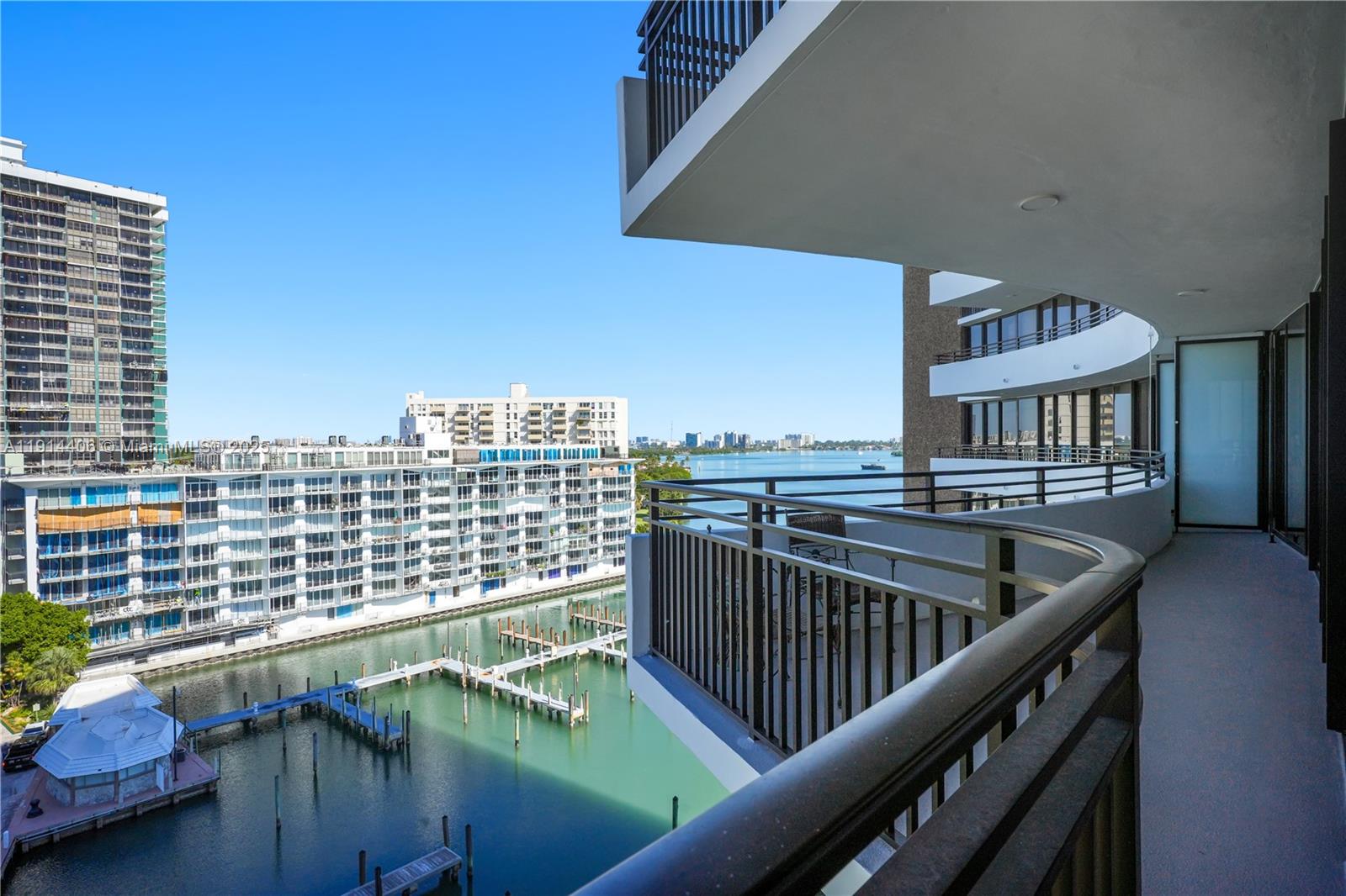 720 Northeast 69th Street, Unit 9W Miami, FL 33138 - Photo 24 of 27 a balcony with city view