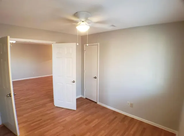 wooden floor in an empty room