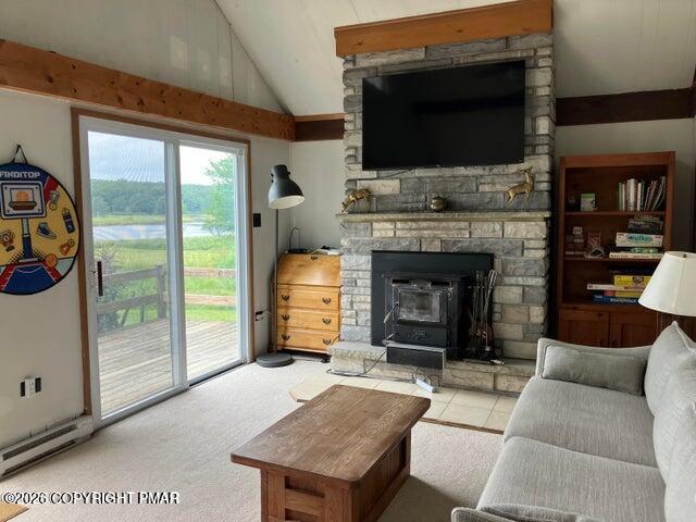 171 Highridge Road Albrightsville, PA 18210 - Photo 6 of 9 171 living