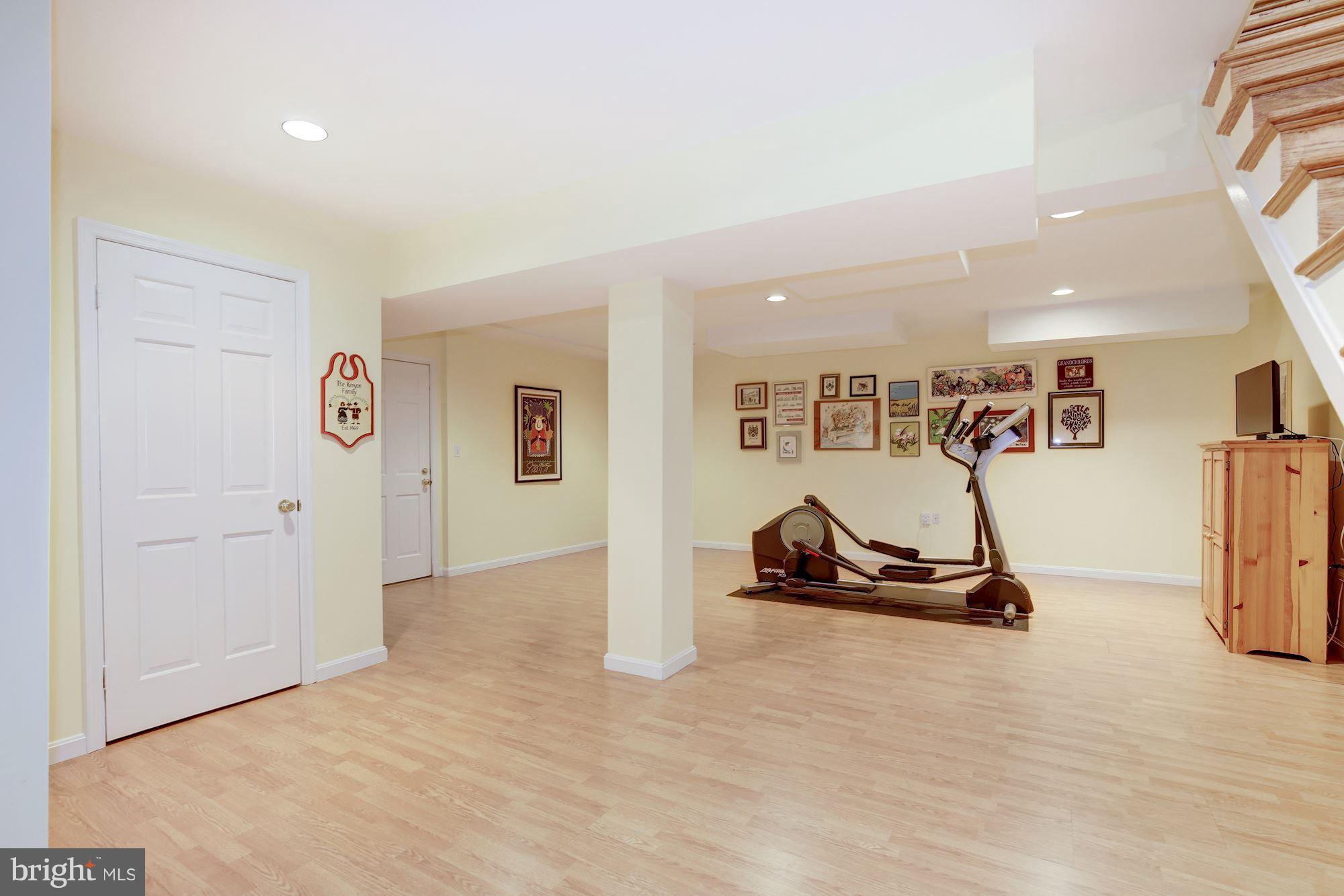 8821 Belmart Road Potomac, MD 20854 - Photo 24 of 29 a view of a room with gym equipment