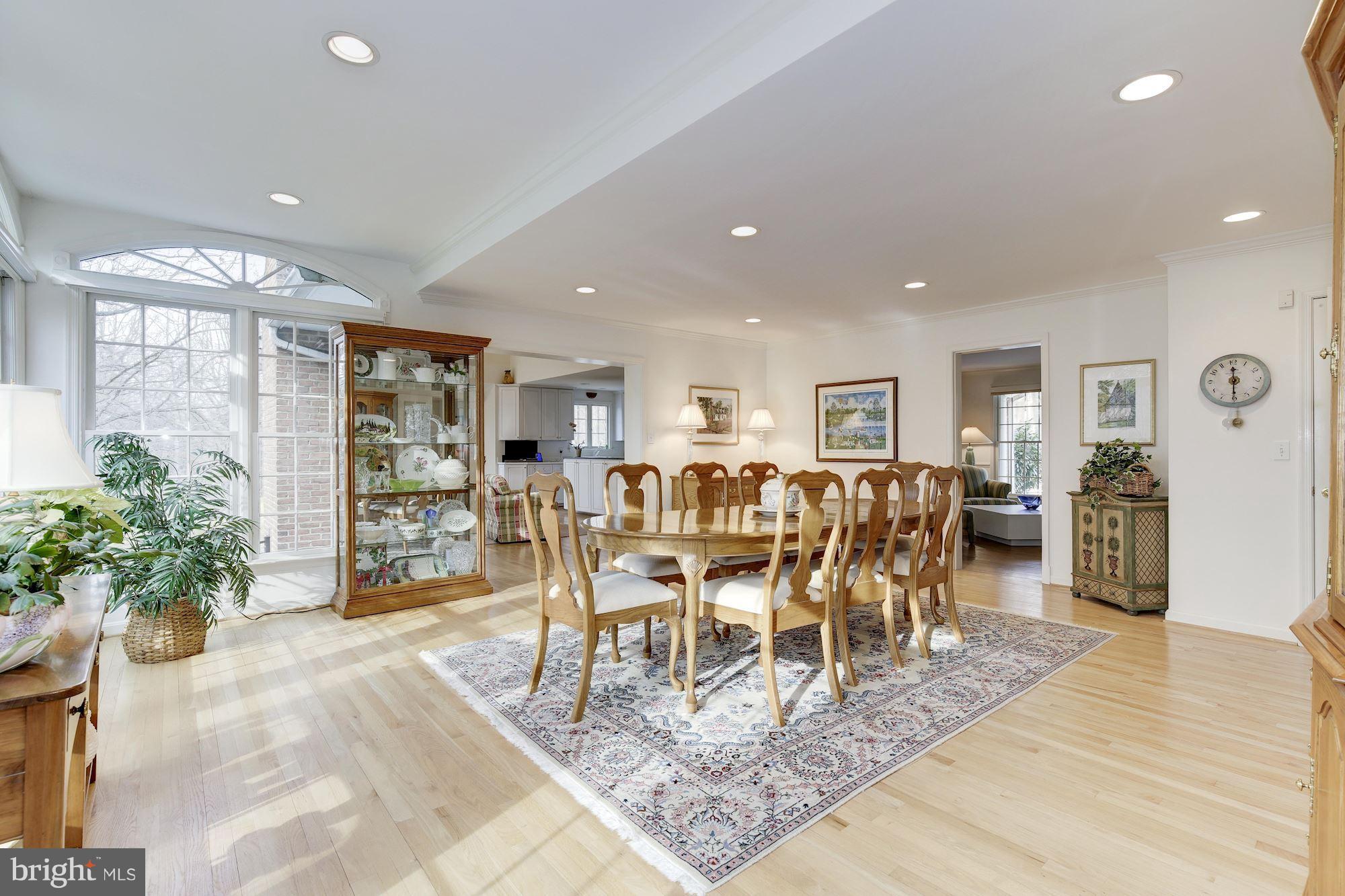 8821 Belmart Road Potomac, MD 20854 - Photo 5 of 29 a view of a dining room with furniture