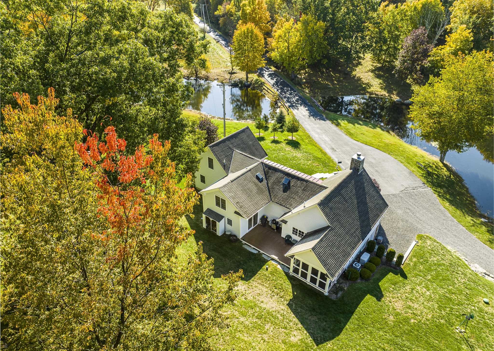 368 Skiba Road Gallatin, NY 12523 - Photo 34 of 40 an aerial view of residential house with swimming pool
