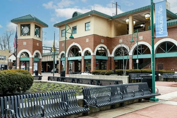 a front view of school