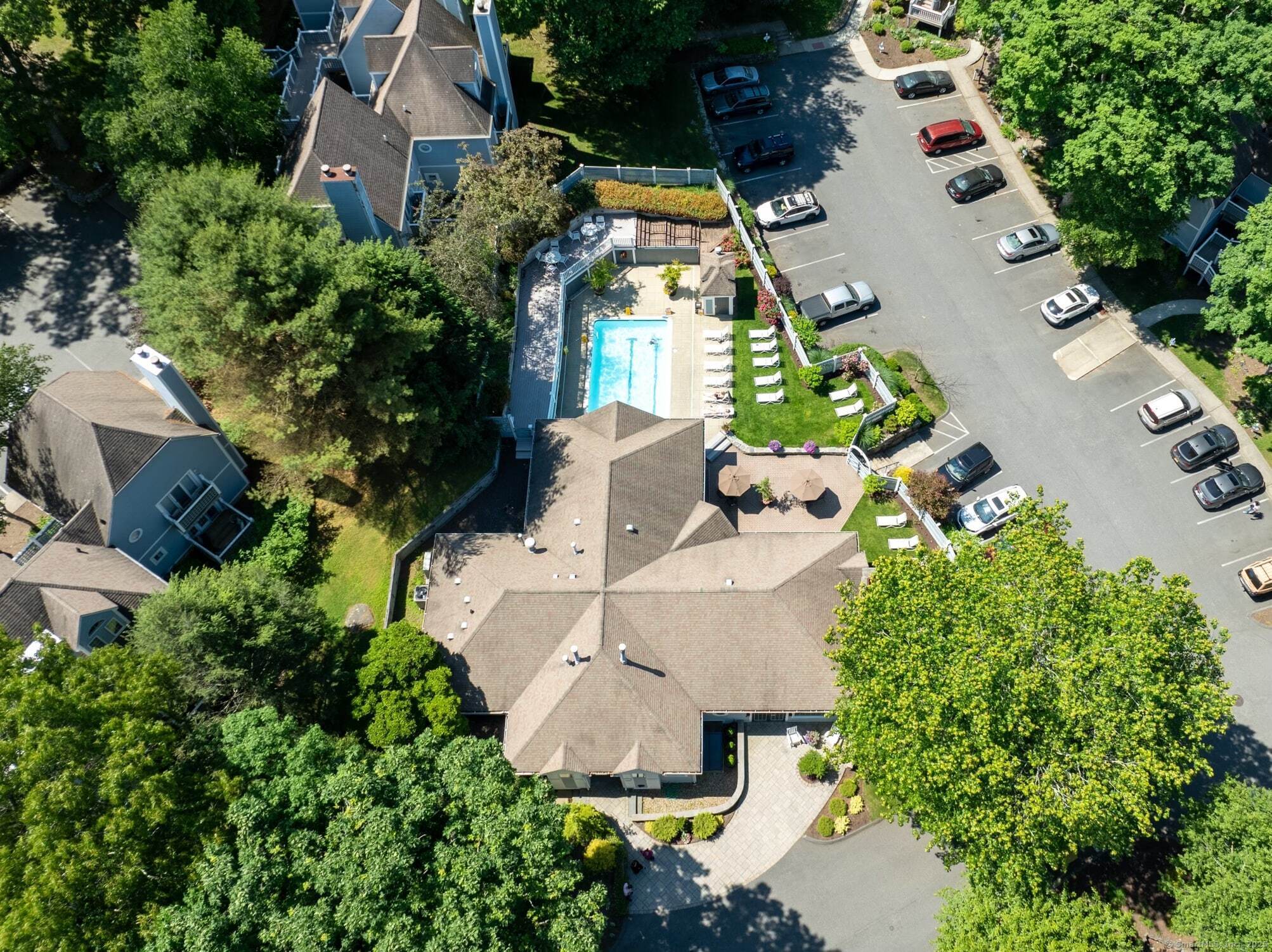 2124 Old Pond Lane, Unit 2124 Norwich, CT 06360 - Photo 29 of 30 an aerial view of residential house with outdoor space