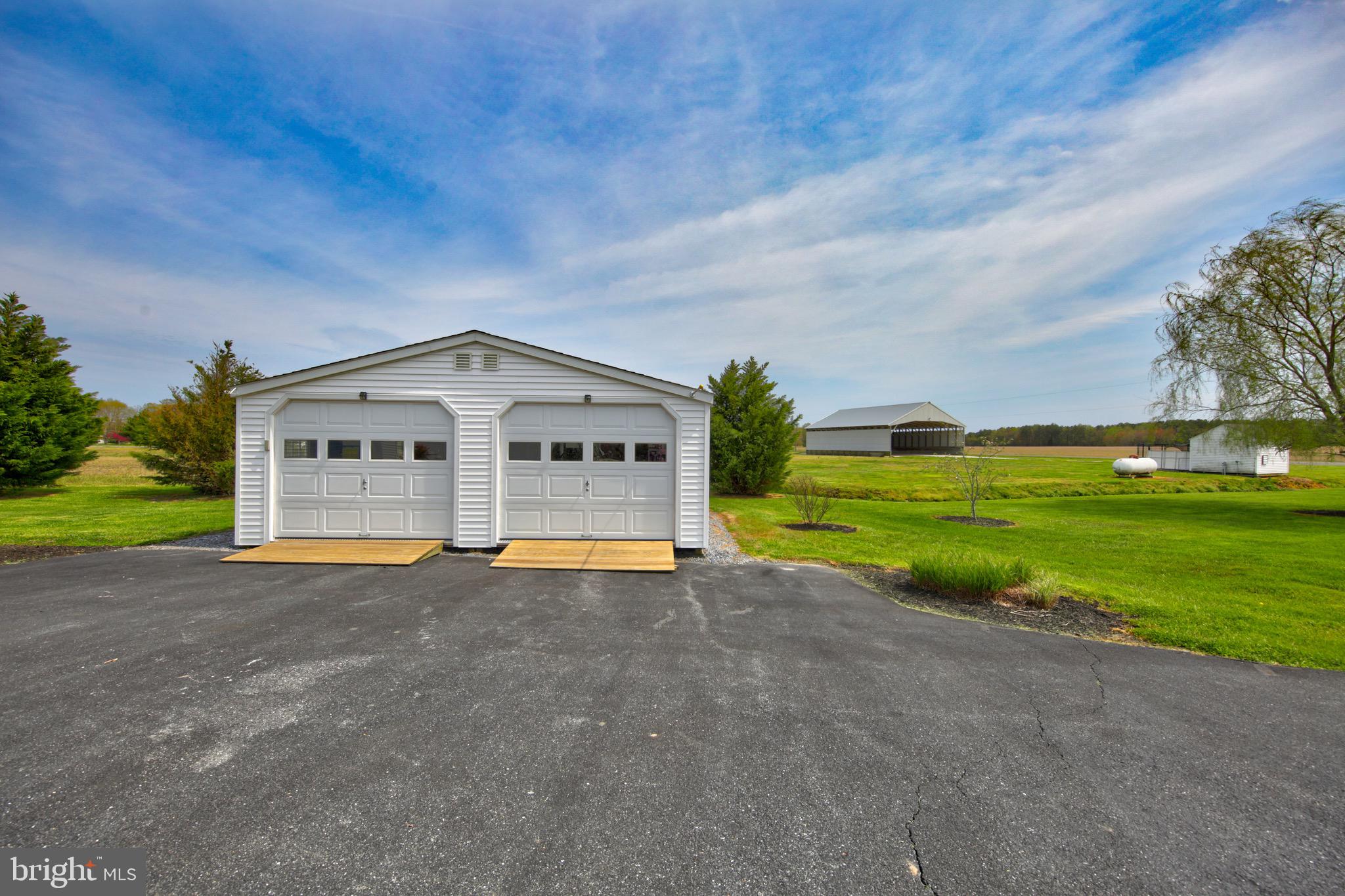 12233 Collins Road Bishopville, MD 21813 - Photo 73 of 78 Close up of Detached 2 car garage