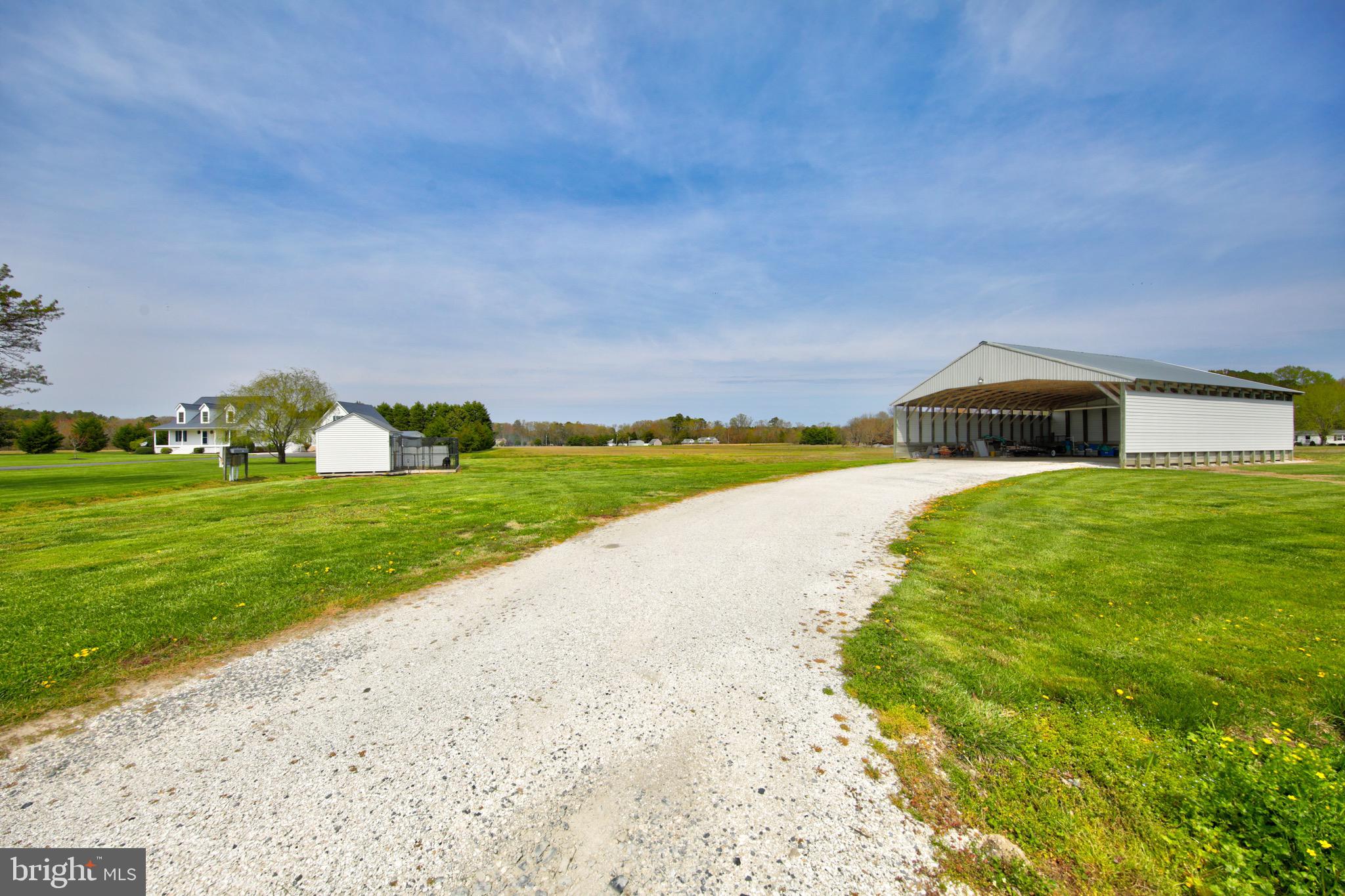 12233 Collins Road Bishopville, MD 21813 - Photo 77 of 78 Open Pole Barn w/separate driveway