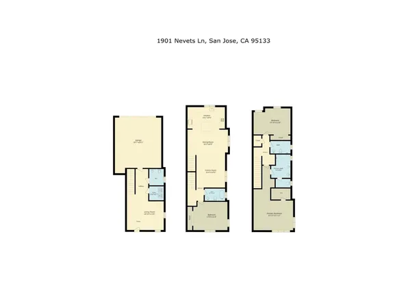 a picture of a floor plan