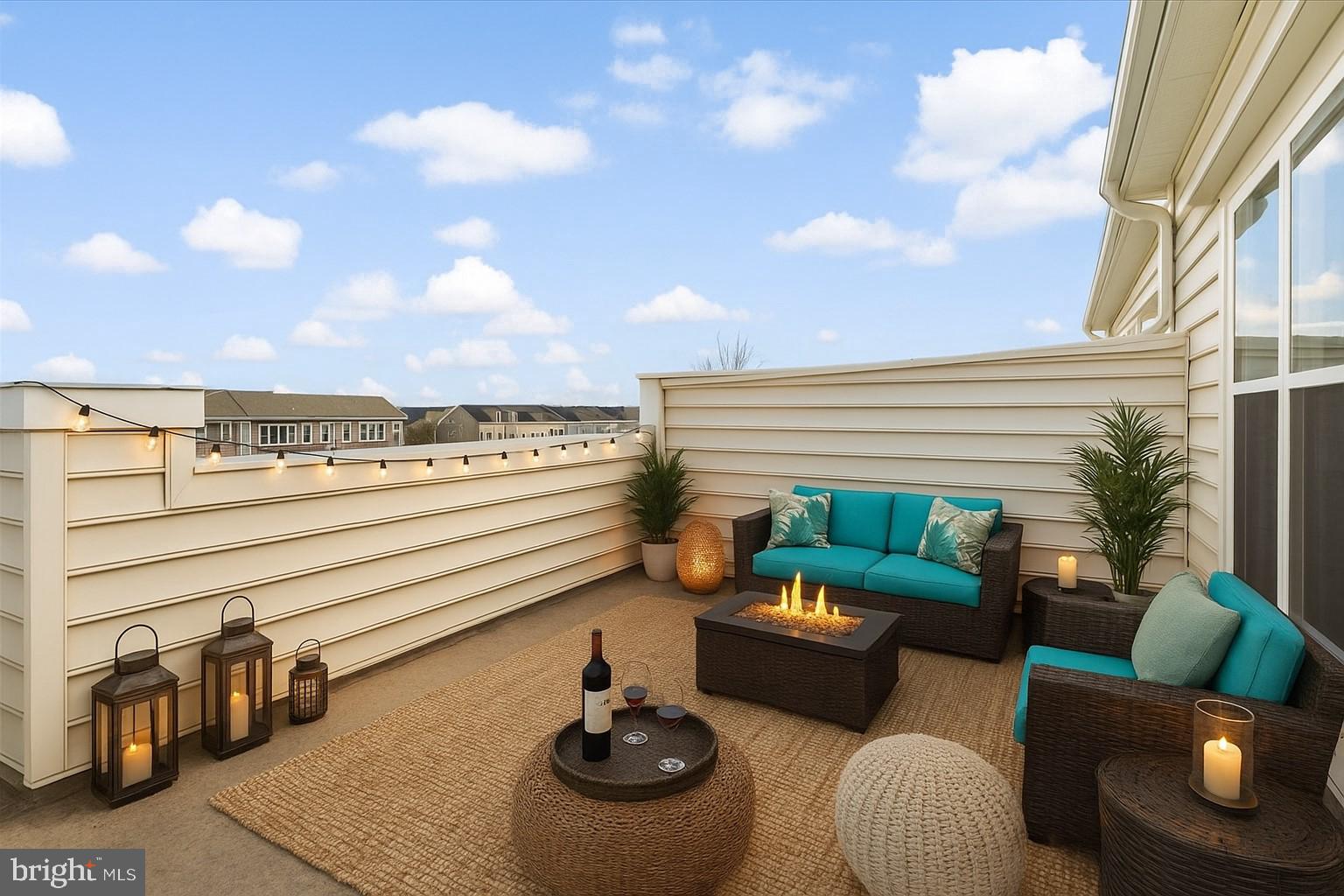 822 Lindley Road Frederick, MD 21701 - Photo 48 of 58 Roof top deck. Virtually staged