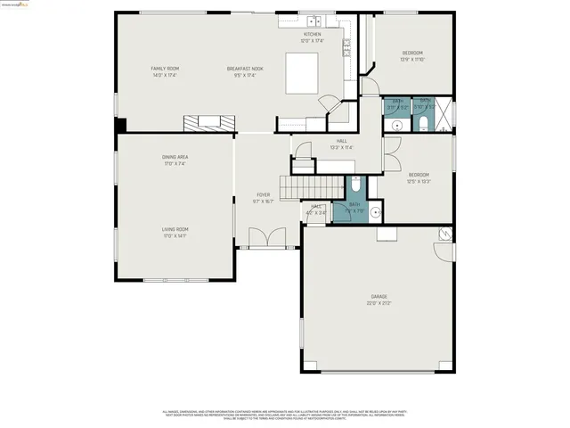 a picture of a floor plan