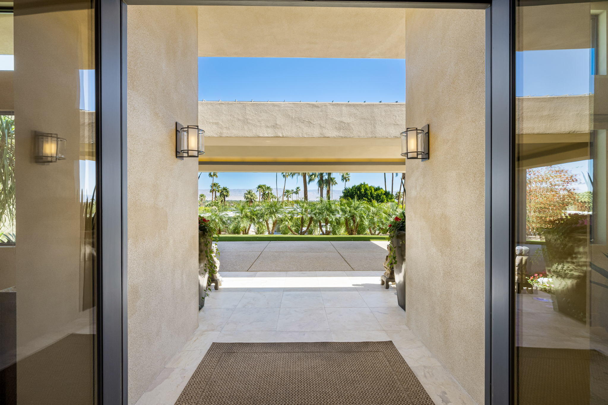 70345 Placerville Road Rancho Mirage, CA 92270 - Photo 19 of 116 a view of a bathroom with a glass door