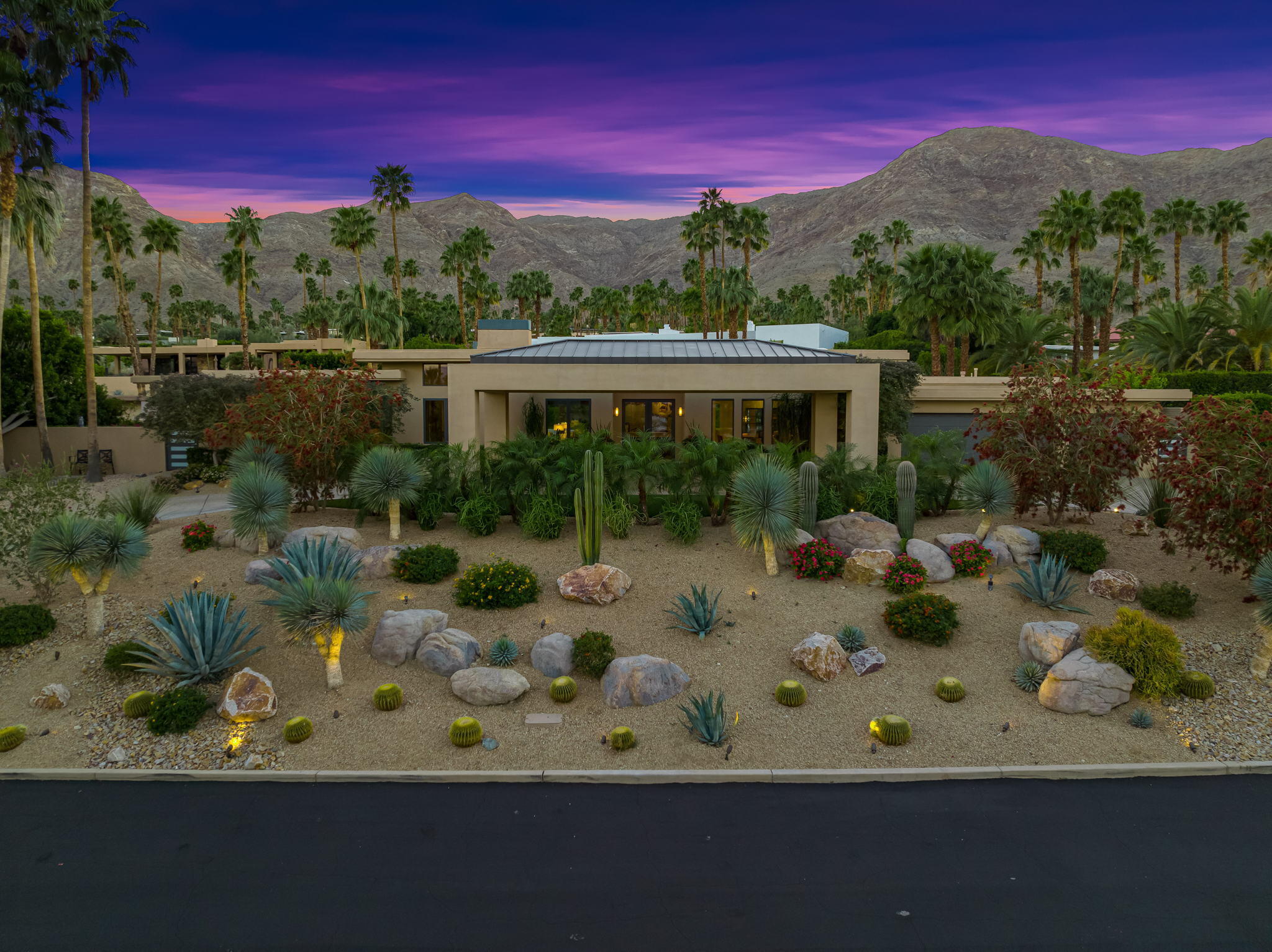 70345 Placerville Road Rancho Mirage, CA 92270 - Photo 2 of 116 a view of a lake with a mountain in the background