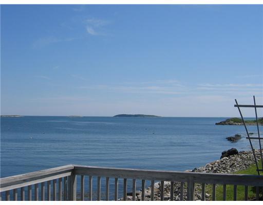 457 Long Point Road Harpswell, ME 04079 - Photo 14 of 14 View. Outlook from the Deck to the...