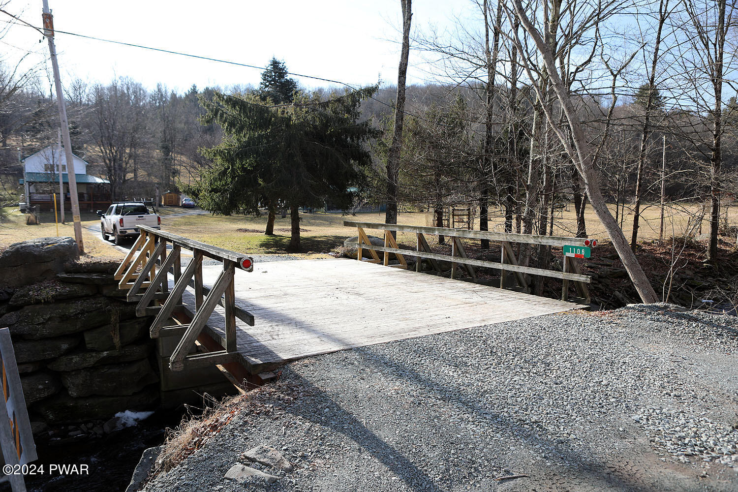 1106 Pine Mill Road Equinunk, PA 18417 - Photo 17 of 21 Bridge off road