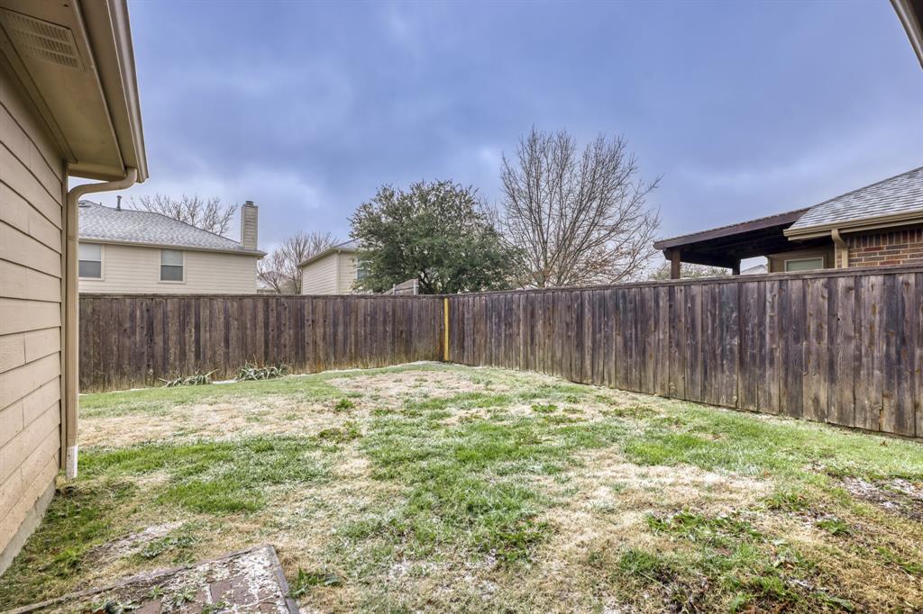 308 Butternut Drive Fate, TX 75087 - Photo 21 of 21 a backyard of a house