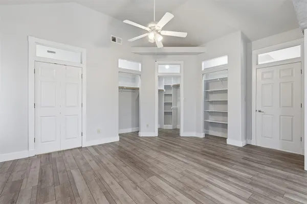 wooden floor in an empty room