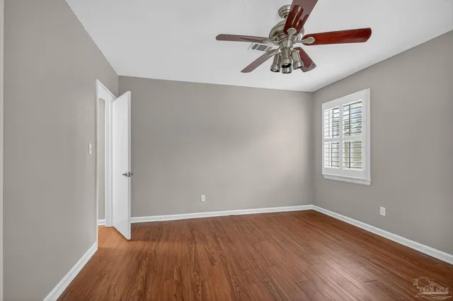a view of a walk in closet