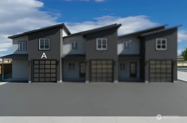 a view of a house with an outdoor space