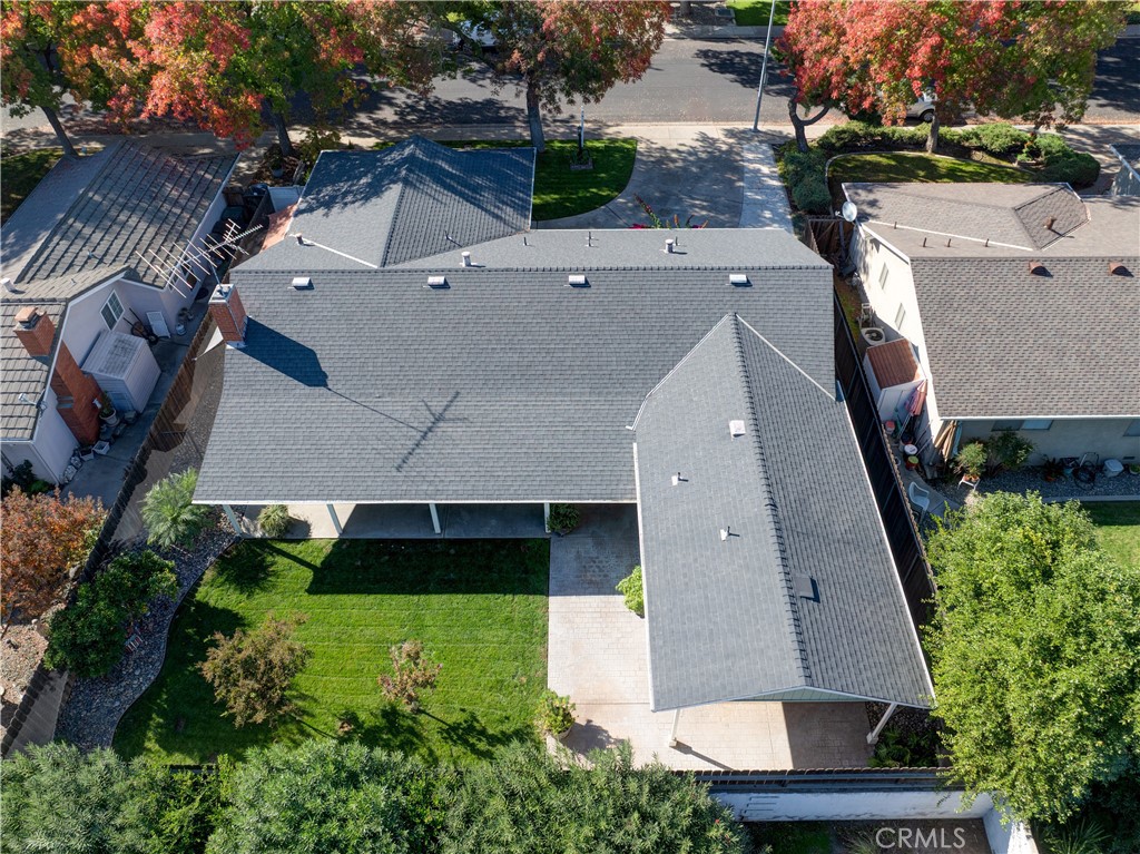 3728 Fuchsia Lane Modesto, CA 95356 - Photo 46 of 47 an aerial view of a house with a yard