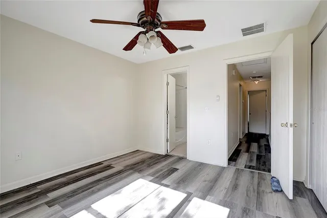 a view of empty room