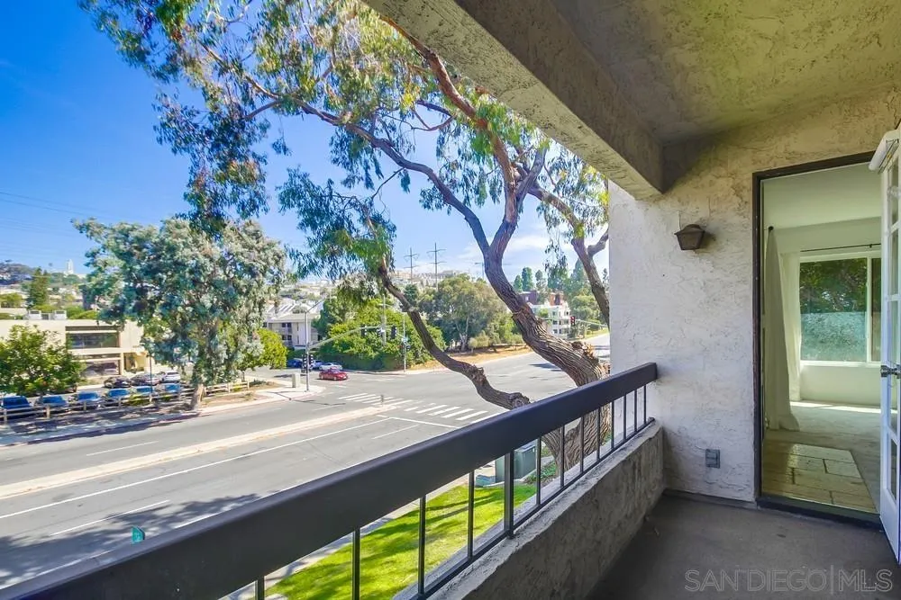 5645 Friars Road, Unit 363 San Diego, CA 92110 - Photo 41 of 74 a view of a balcony with an outdoor space