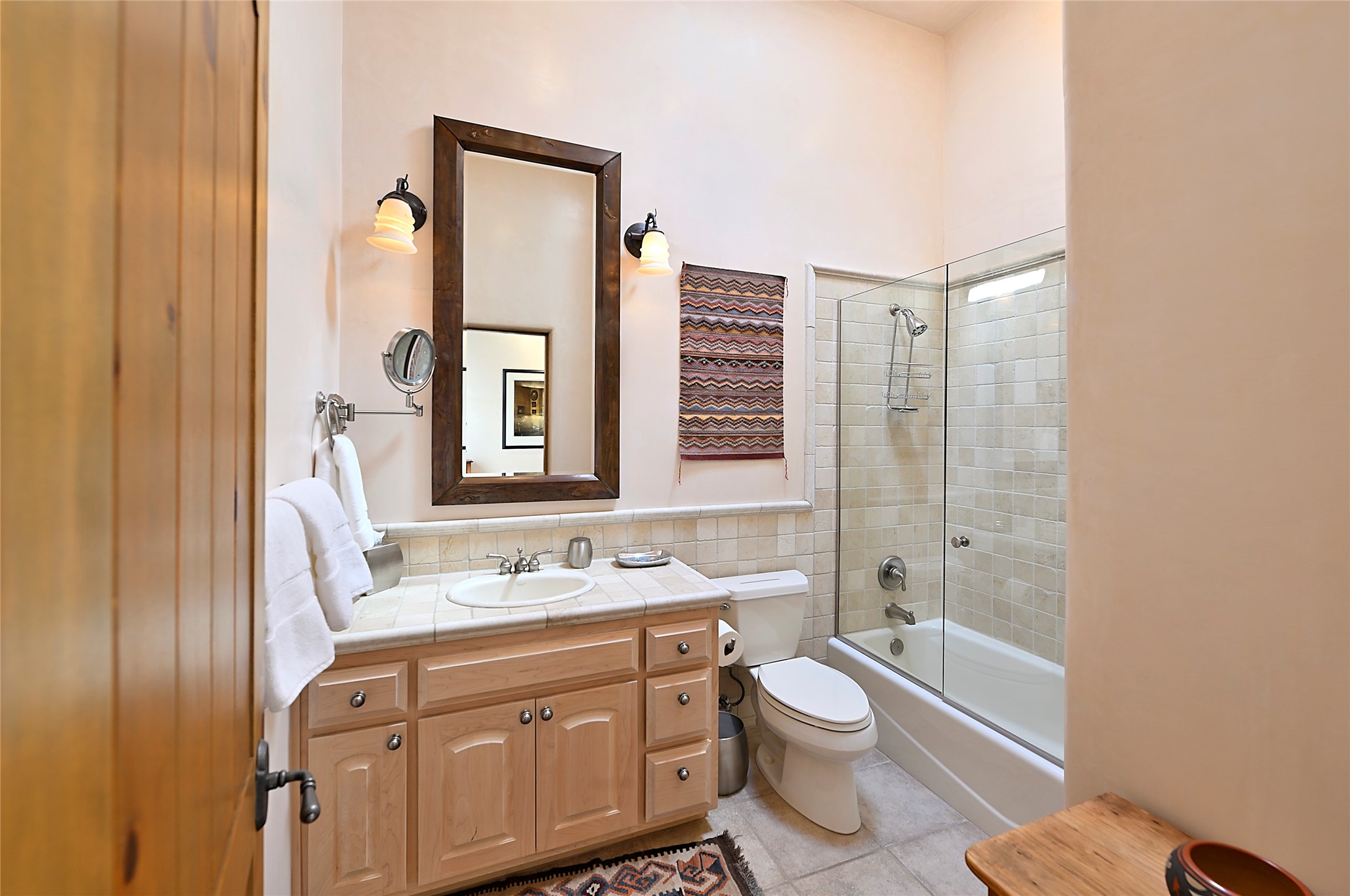 409 Brownell-Howland Road Santa Fe, NM 87501 - Photo 48 of 66 Guest Suite Bathroom