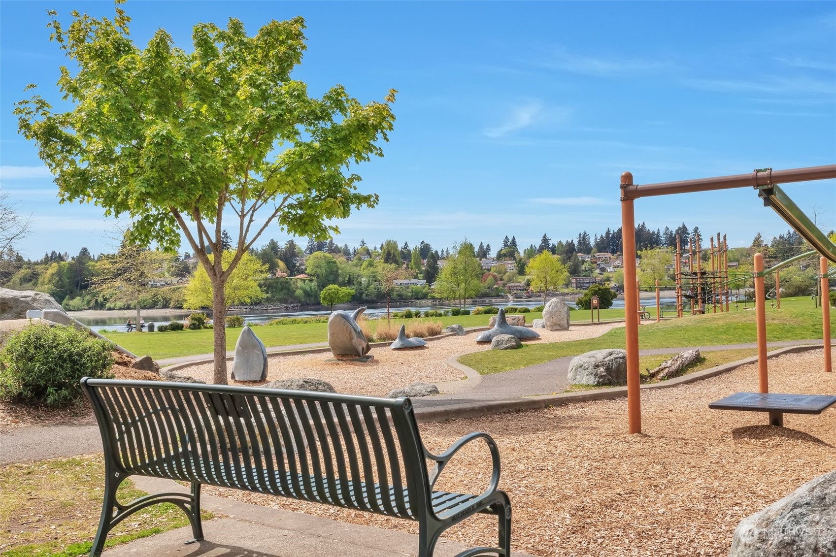 108 Oak Street Bremerton, WA 98310 - Photo 23 of 25 a view of a swimming pool with a patio and dining space