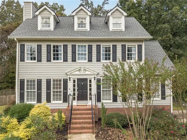 front view of a house