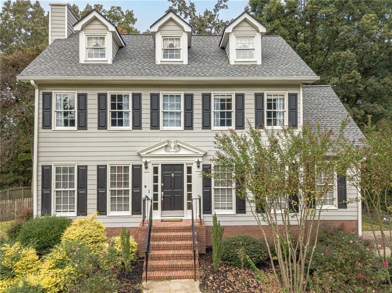 front view of a house