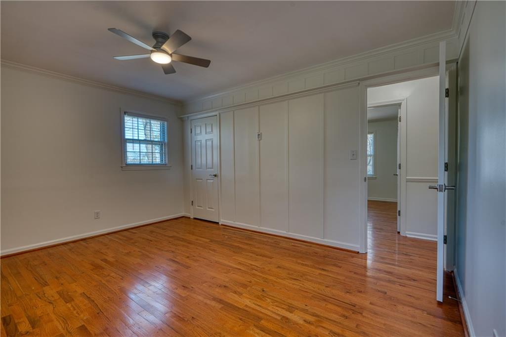 4 Wayne Street Rome, GA 30165 - Photo 20 of 51 a view of an empty room with wooden floor and a window