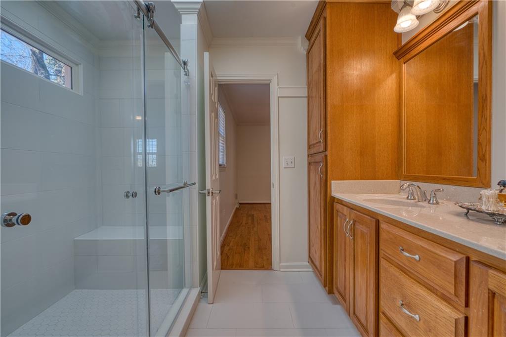 4 Wayne Street Rome, GA 30165 - Photo 23 of 51 a bathroom with a shower and a sink