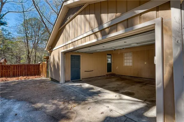 an aerial view of house with outdoor space