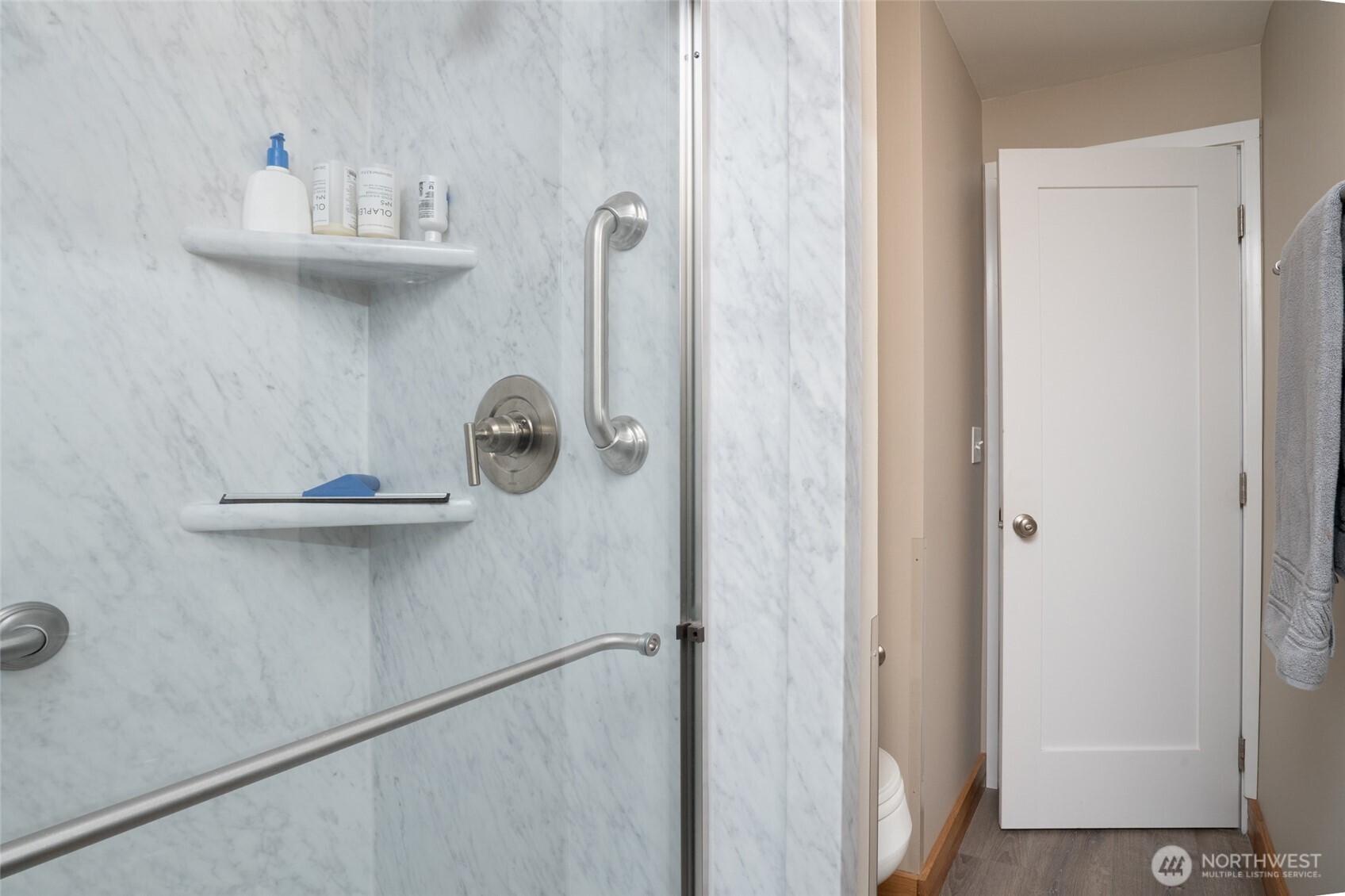 2304 E Avenue Anacortes, WA 98221 - Photo 12 of 26 a view of a hallway with front door