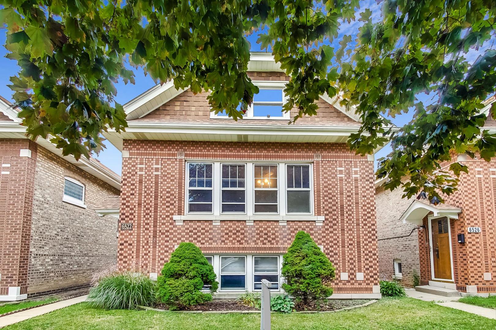 6522 28th Street Berwyn, IL 60402 - Photo 2 of 45 front view of a house with a yard
