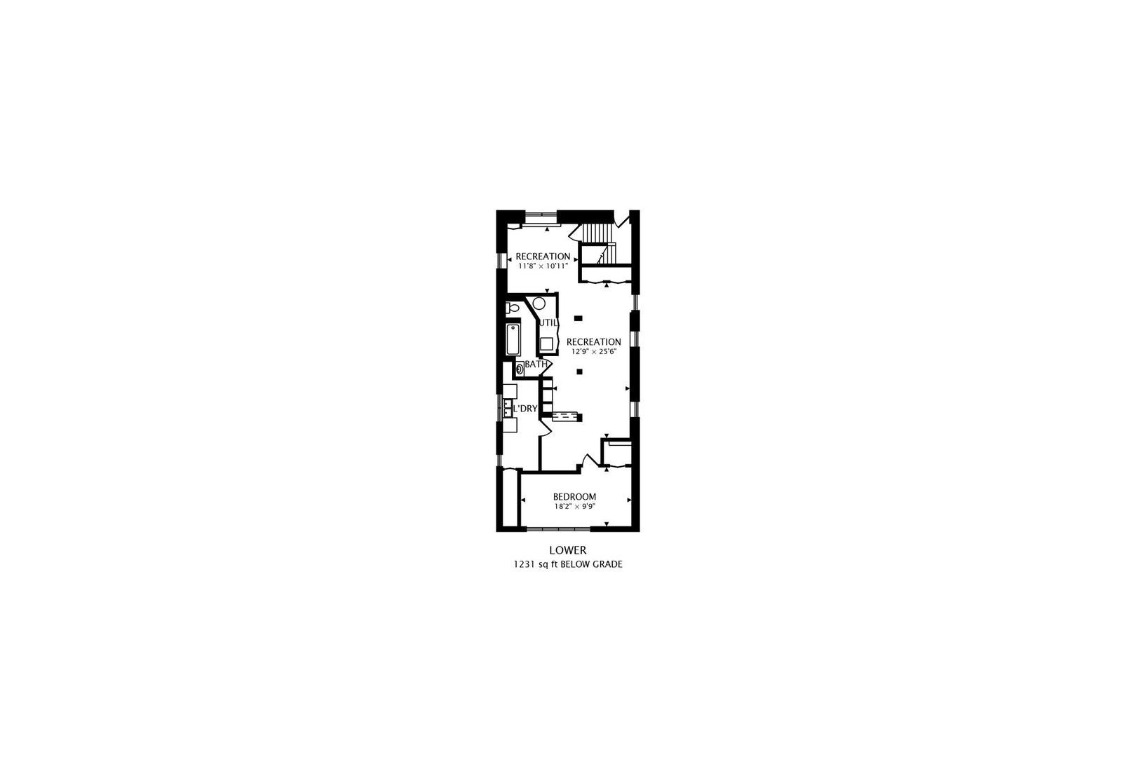 6522 28th Street Berwyn, IL 60402 - Photo 43 of 45 a picture of a room with a white wall