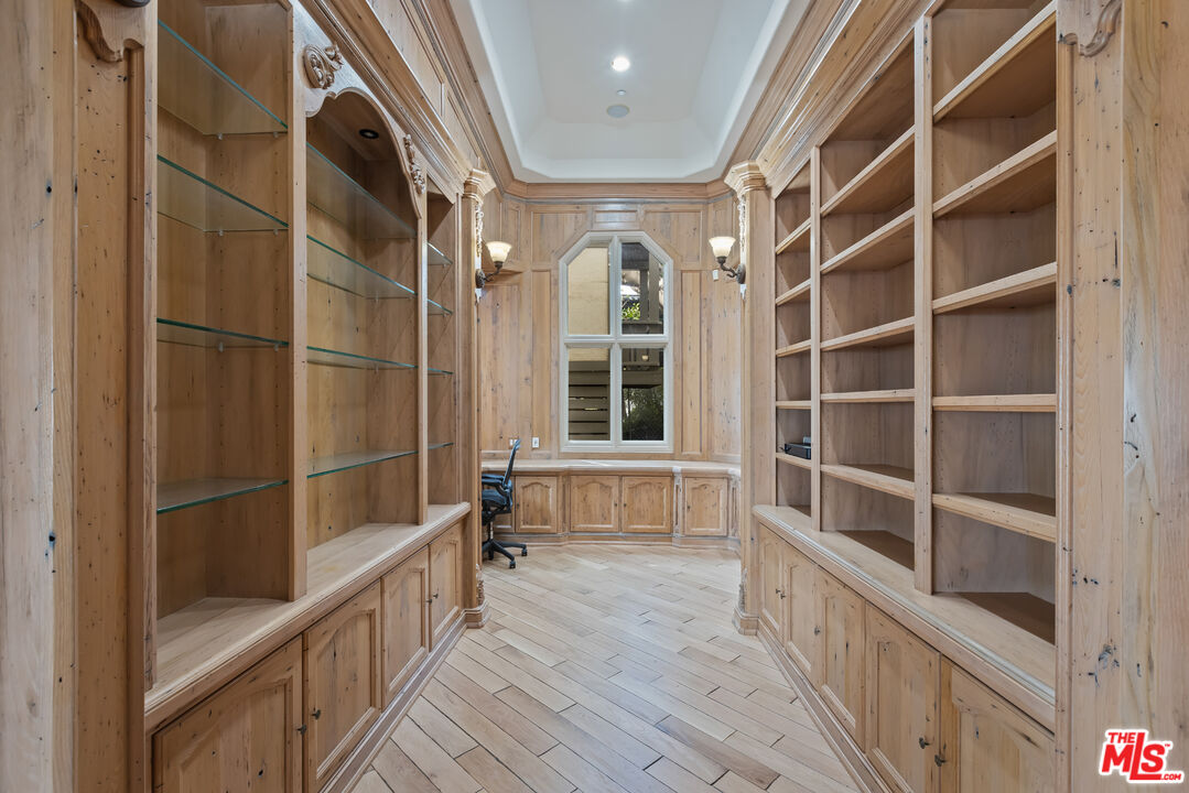 1041 Somera Road Los Angeles, CA 90077 - Photo 17 of 40 a view of a walk in closet