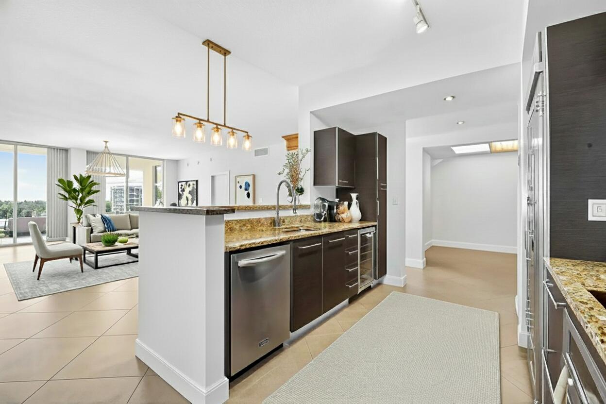 550 Okeechobee Boulevard, Unit 623 West Palm Beach, FL 33401 - Photo 13 of 121 Virtually Staged Living & Dining