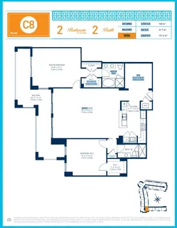 $999,000 | 550 Okeechobee Boulevard, Unit 623, West Palm Beach, FL 33401